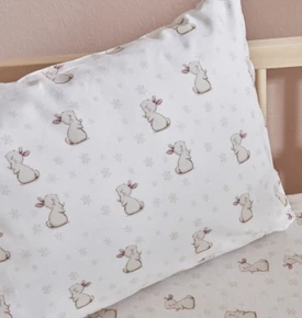 Karaca Home Bebek Rabbit Yastık Çarşaf Set