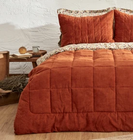 Karaca Home Celina Terracota Çift Kişilik Daily Comfort Set 