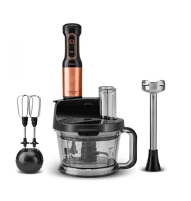 Karaca Mastermaid Prosteel 2000W Mutfak Robotu Black Copper