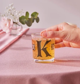 Karaca K Harfli Su Bardağı 240 Ml