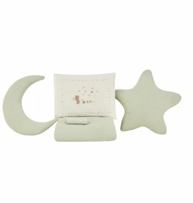 Karaca Home Bebek Eloise Müslin Comfort Set Mint