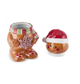 Karaca New Year Yılbaşı Gingerbread Saklama Kabı 16 Cm 