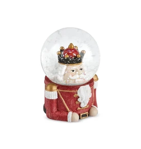 Karaca New Year Yılbaşı Nutcracker Kar Küresi Küresi 4,6 x 6,4 cm