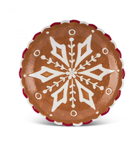 Karaca New Year Yılbaşı Gingerbread Servis Tabağı 25 Cm 