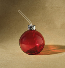 Karaca New Year Yılbaşı Wish Pipetli 400 Ml Kupa Yeşil 