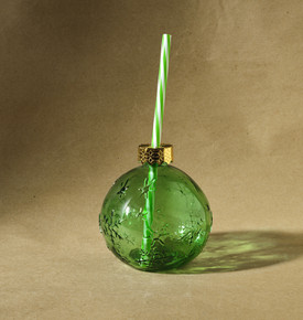 Karaca New Year Yılbaşı Wish Pipetli Kupa 400 Ml Kırmızı 