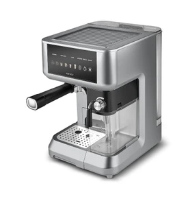 Karaca MyCaffe Barista S10 Entegre Süt Hazneli, Otomatik Espresso, Latte ve Cappuccino Makinesi Galaxy Grey