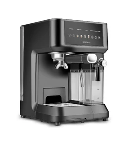 Karaca MyCaffe Barista S10 Entegre Süt Hazneli, Otomatik Espresso, Latte ve Cappuccino Makinesi Matte Black