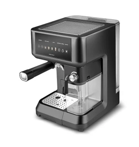 Karaca MyCaffe Barista S10 Entegre Süt Hazneli, Otomatik Espresso, Latte ve Cappuccino Makinesi Matte Black