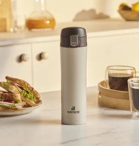 Karaca Pluton Çelik Sızdırmaz Termos Rose Gold 450 ml
