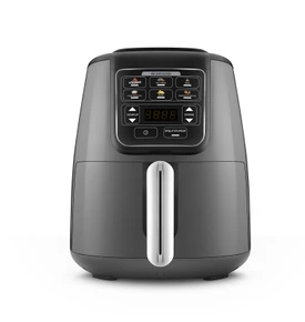 Karaca Air Pro Cook Köz Steel XL Çelik Hazneli Airfryer Space Gray