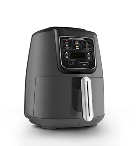 Karaca Air Pro Cook Köz Steel XL Çelik Hazneli Airfryer Space Gray