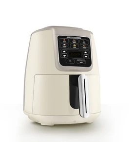 Karaca Air Pro Cook Köz Steel XL Çelik Hazneli Airfryer Iconic Beige