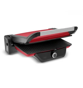 Karaca Gastro Classic Izgara ve Tost Makinesi Matte Red