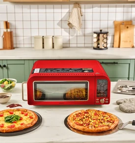 Karaca Vintage Craft Pizza Makinesi ve Airfryer Cream