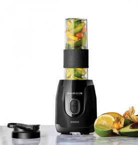 Karaca Blendfit ve Go Duo Çift Hazneli Personal Kişisel Smoothie Blender Black