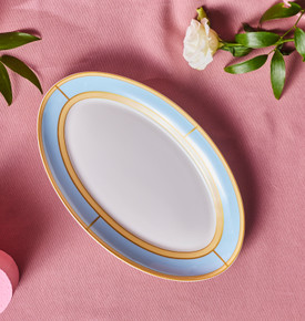 Karaca Talya Kayık Tabak 30 Cm Pembe