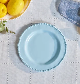 Karaca Perla Melamin Pasta Tabağı 23 cm Beyaz