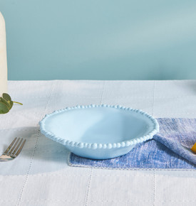 Karaca Perla Melamin Çukur Tabak 22 cm Beyaz