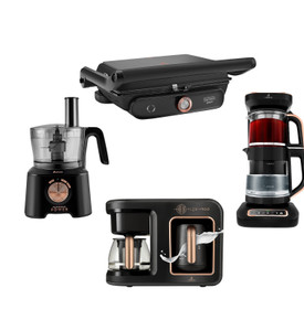 Karaca Gurme Luxury 3.0 Elektrikli Evlilik Paketi Black Chrome