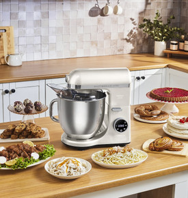 Karaca Mastermaid Chef Ultra D2000W Dijital Ekranlı Hamur Yoğurma Makinesi Cabbage Green 7L