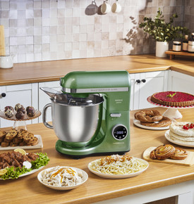 Karaca Mastermaid Chef Ultra D2000W Dijital Ekranlı Hamur Yoğurma Makinesi Galaxy Grey 7L 