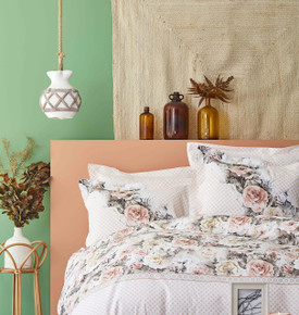 Karaca Home Elsa Pembe King Size Nevresim Takımı