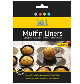 NoStik Muffin Kağıdı 5 cm Siyah