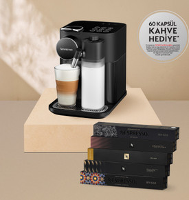 Nespresso F541 Gran Latissima Süt Çözümlü Kahve Makinesi 60 Kapsül Kahve Hediyeli Beyaz