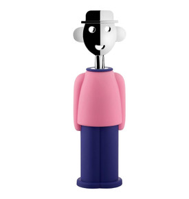 Alessi Alessandro M. Tirbüşon 21 cm x 6 cm Mavi-Kırmızı