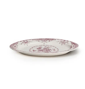 Bitossi Home Rose Violet Floral Oval Tabak 30,5 cm