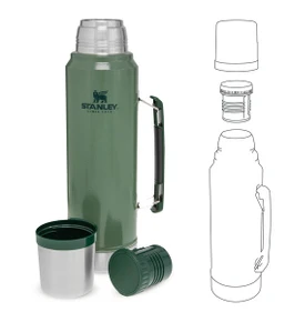 Stanley Legend C Bottle 1.0 L Hamt. Green 10-08266-001