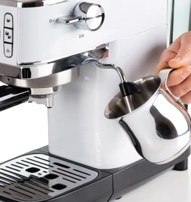 Ariete Vintage Moderna Espresso Slım Kahve Makinesi - Beyaz