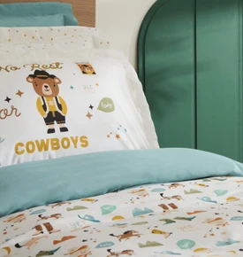 Karaca Home Young Cowboys Tek Kişilik Nevresim Takımı