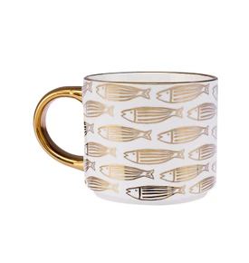 Emsan Elegant Fish Kupa 435 ml Gold