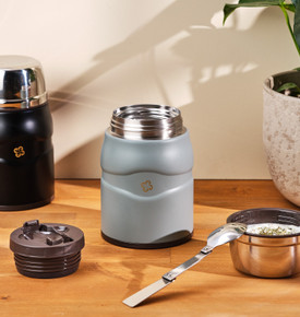 Emsan Smart Yiyecek Termosu Siyah 750 ml