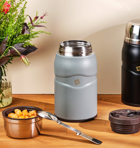 Emsan Smart Yiyecek Termosu Siyah 750 ml