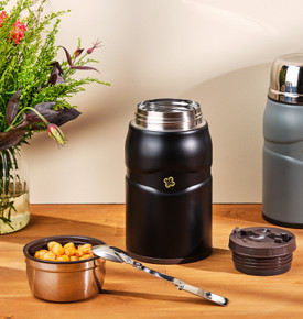 Emsan Smart Yiyecek Termosu Gri 750 ml