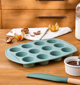 Emsan Silikon Muffin Kalıbı Pembe