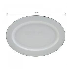 Karaca Elica 30 cm Oval Kayık Tabak