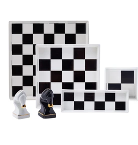 Karaca Elegance Bone Chess 22 Parça 6 Kişilik Kahvaltı Takımı