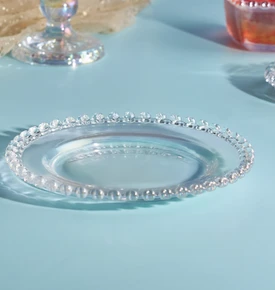 Karaca Glory Antrasit Servis Tabağı 19 cm
