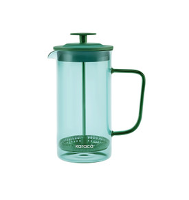 Karaca Valentina Borosilikat Cam French Press 350 ml Green