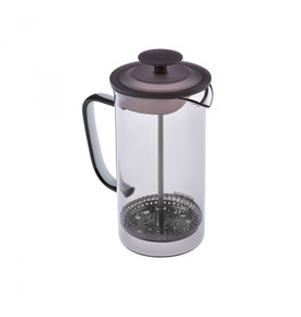 Karaca Valentina Borosilikat Cam French Press 350 ml Grey