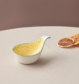 Karaca Floral Yeşil Damla Çerezlik/Sosluk 10 cm