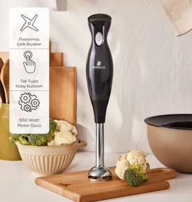 Karaca Çubuk Blender Imperial Red 550W