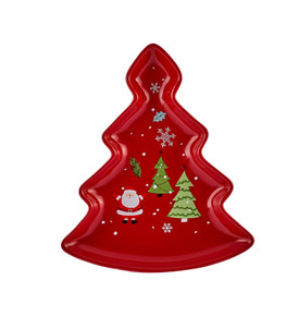 Karaca New Year Yılbaşı Golden Line Çam Ağacı Çerezlik 21cm Yeşil