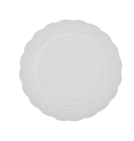 Karaca New Year Yılbaşı Rölyefli Pasta Tabağı 21 Cm Yeşil
