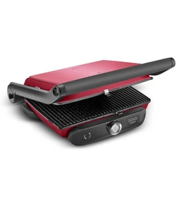 Karaca Gastro Grill Glass Premium 2400W Döküm Tost Makinesi Viva Magenta