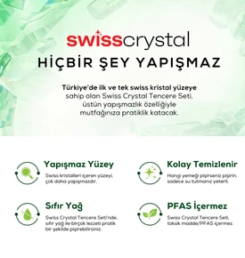 Karaca x Refika Birgül Swiss Crystal 6 Parça Midi Tencere Seti Creamy